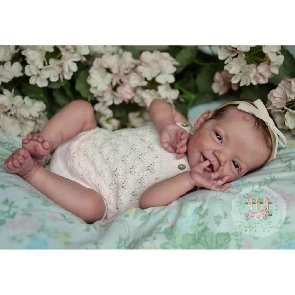 🆕19 Inch Realistic Baby Dolls Silicone Full Body Lifelike Reborn Classic Babies